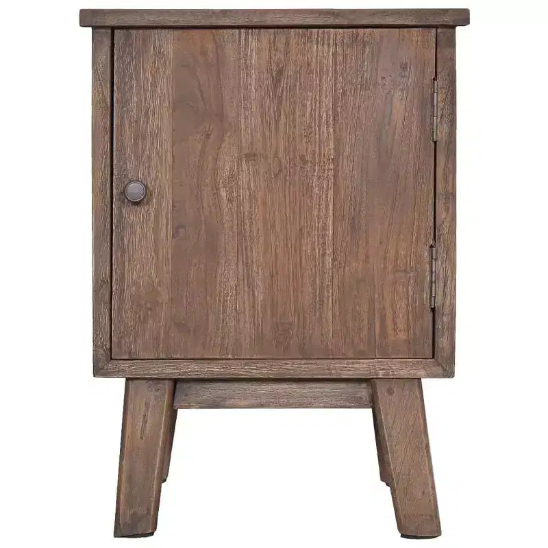 Bedside Cabinet 15.7x11.8x20.9 Solid Teak Wood