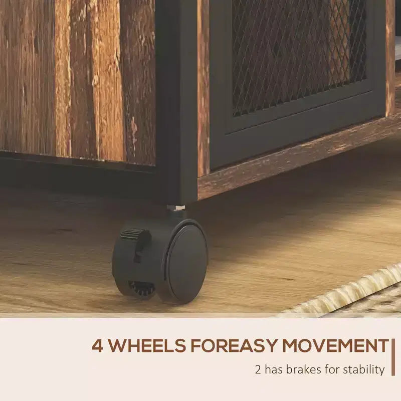Printer Stand with Socket and USB Charging Ports, Industrial Mobile Printer Table with Storage and Wheels