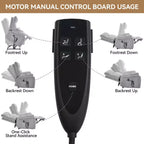 Beige Chenille Heat Massage Dual Motor Infinite Position Up to 350 LBS Large Electric Power Lift Recliners with Hidden Cup Holders