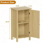 Modern Farmhouse Nightstand, 16 Inch Boho Bedside Table with Drawer, Wood Storage End Table with Sturdy Legs for Bedroom,Living Room