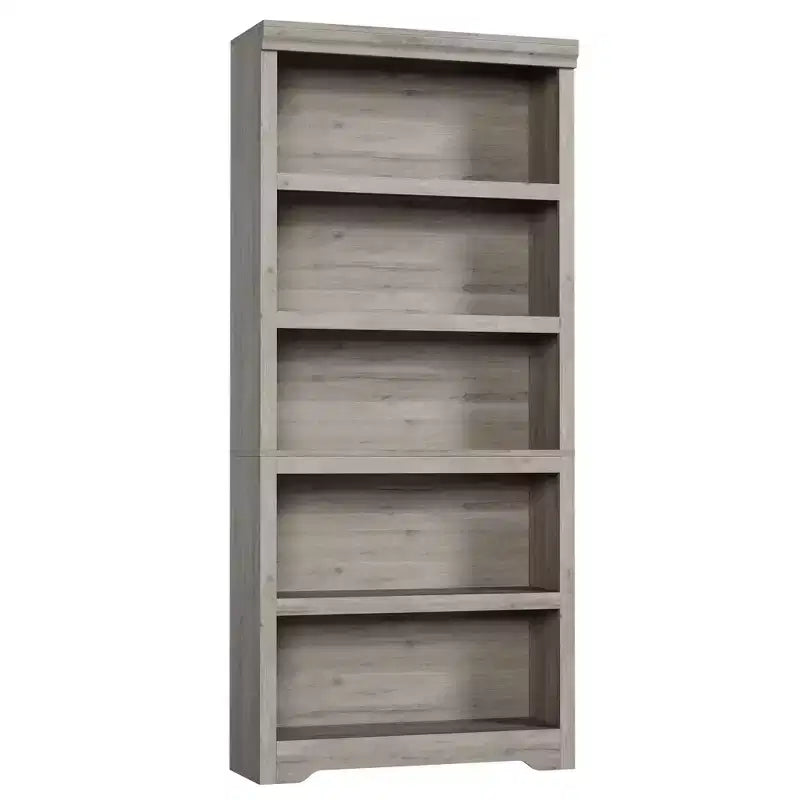 5-Tier Farmhouse Bookshelf, 69 Tall Bookcase with Adjustable Shelves & Anti-Slip Design, Open Storage Rack for Home Office, Living Room