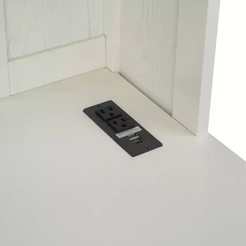 Twin Size All-in-One Loft Bed with Integrated Wardrobe, Desk, Shelves, Keyboard Tray and Spotlight