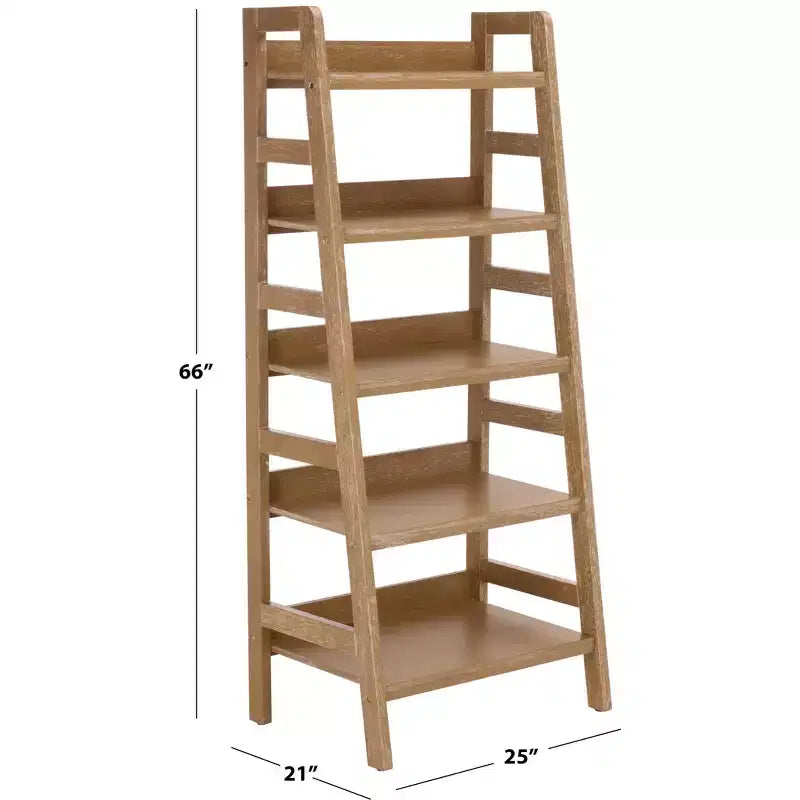 5 Tier Bookcase - Beige