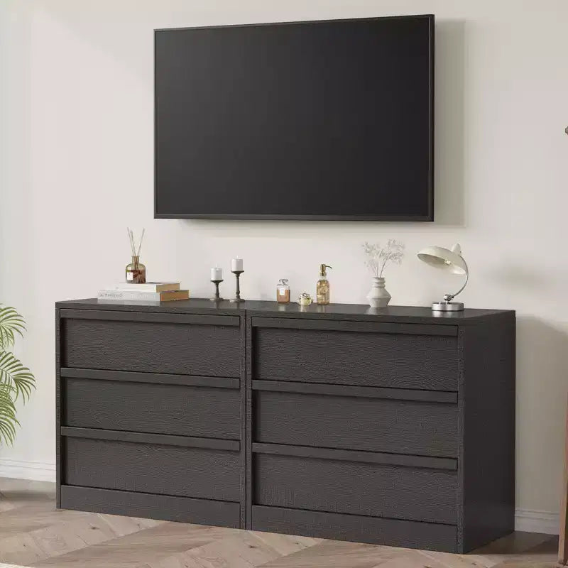 30 3-Drawer Tall Nightstand - Modern Bedside Table & End Table with Large Storage and Anti-Tip Kit for Bedroom & Living Room