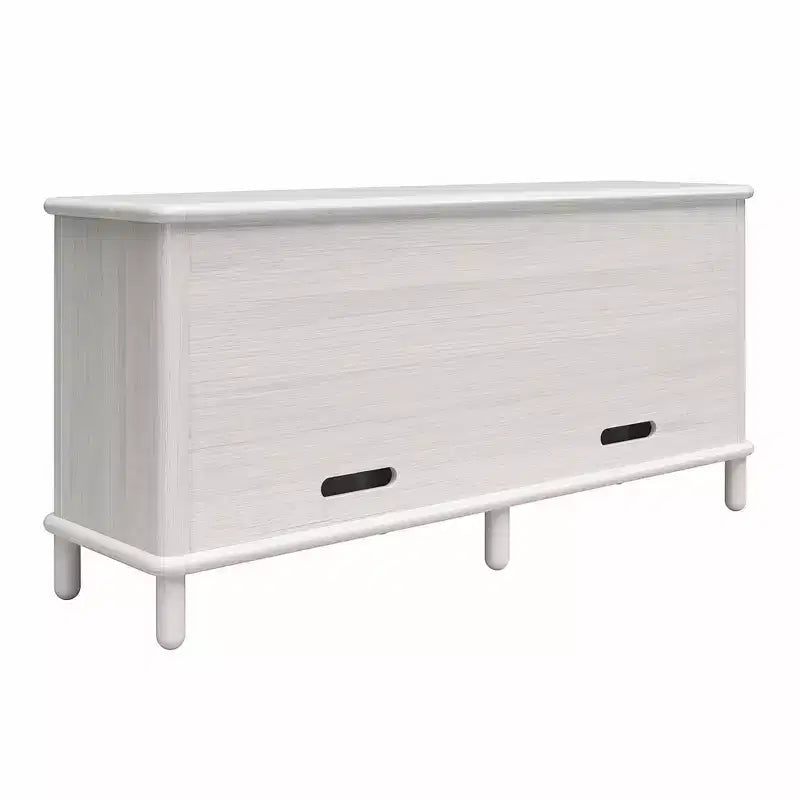 Rustic Wood Sideboard Cabinet with Adjustable Shelves