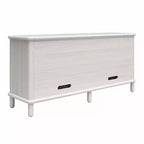 Rustic Wood Sideboard Cabinet with Adjustable Shelves